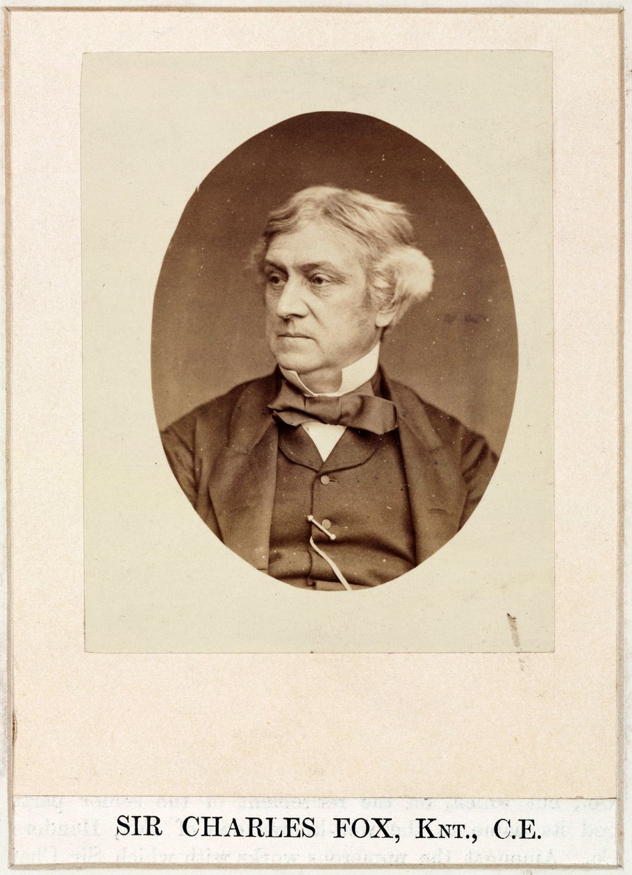 Charles Fox, mérnök, 1860-as évek alkotó: Unbekannt
