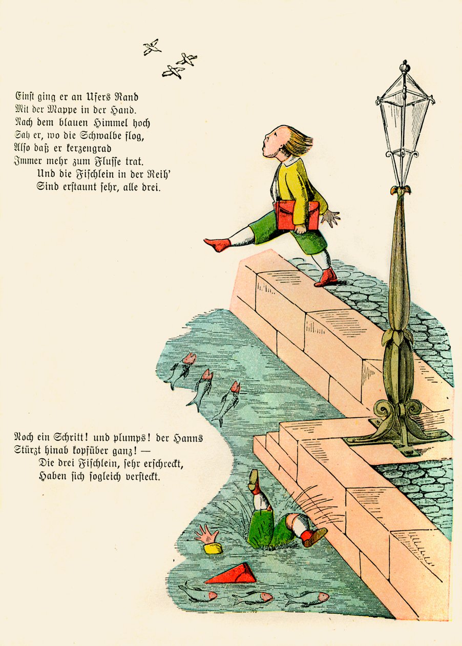 A Struwwelpeter Dr. Heinrich Hoffmanntól alkotó: Unbekannter Künstler