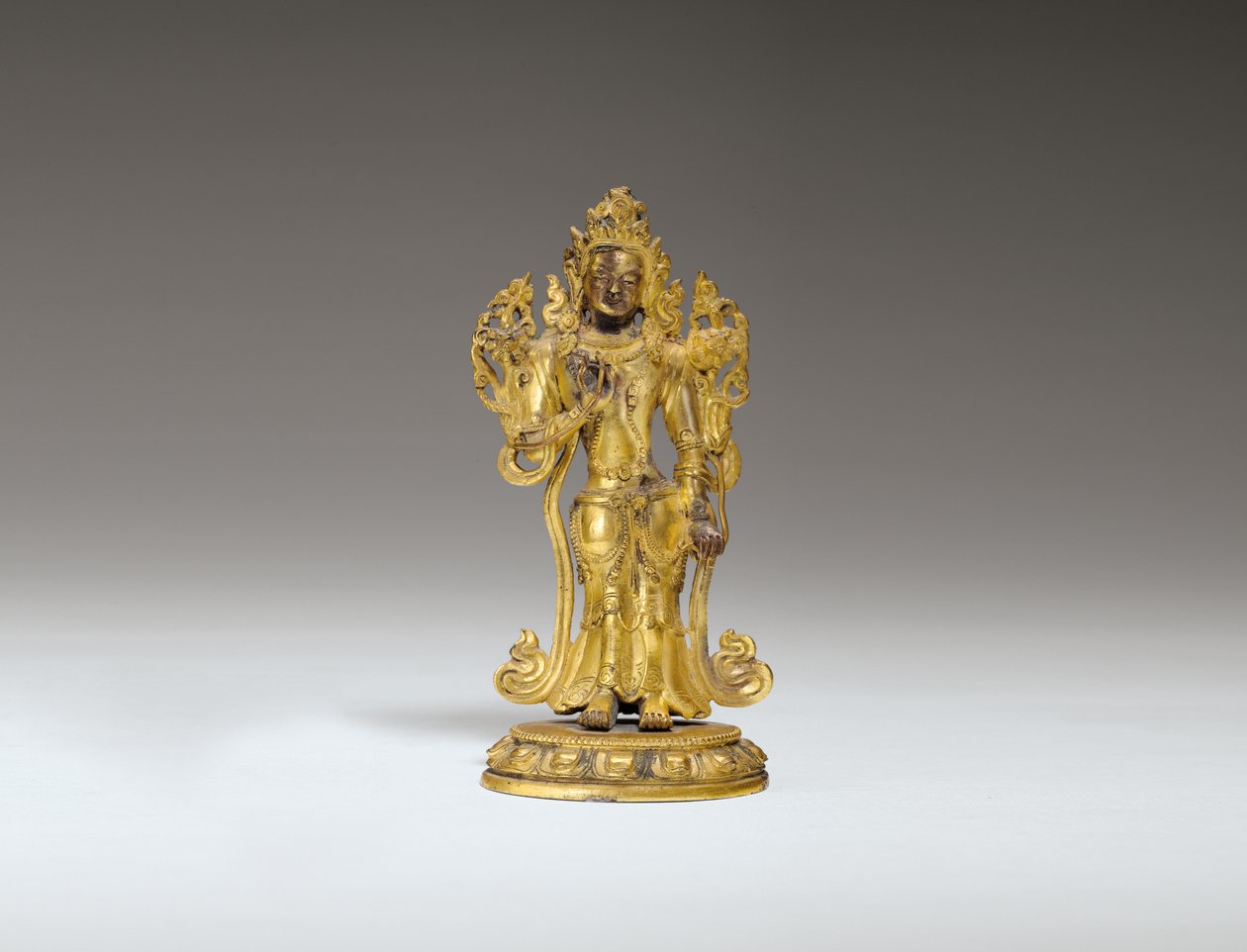 Bodhiszattva alakja, XVIII-XIX alkotó: Unbekannt