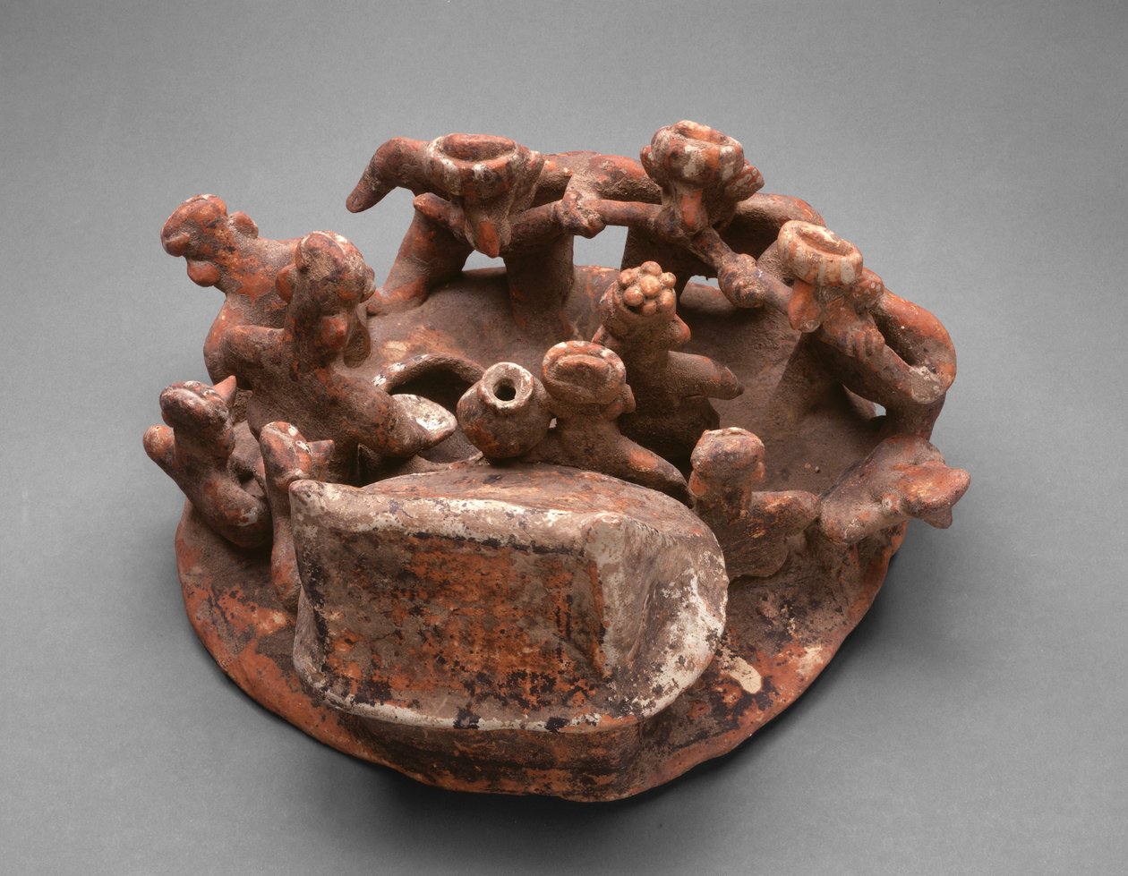 Funerary Cheek-Piercing rituálé, Kr.e. 200-i.sz. 300 alkotó: Unbekannt