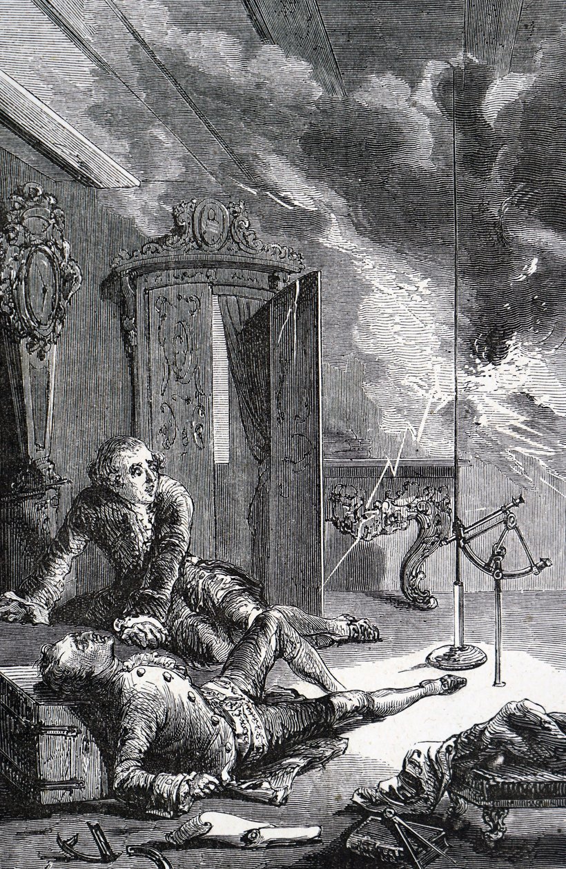 Georg Wilhelm Richmann. alkotó: Unbekannt
