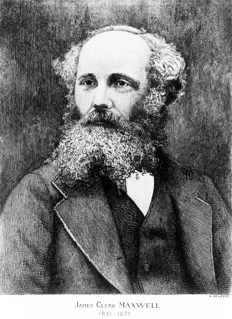 James Clerk Maxwell skót fizikus, 1870-es évek alkotó: Unbekannt