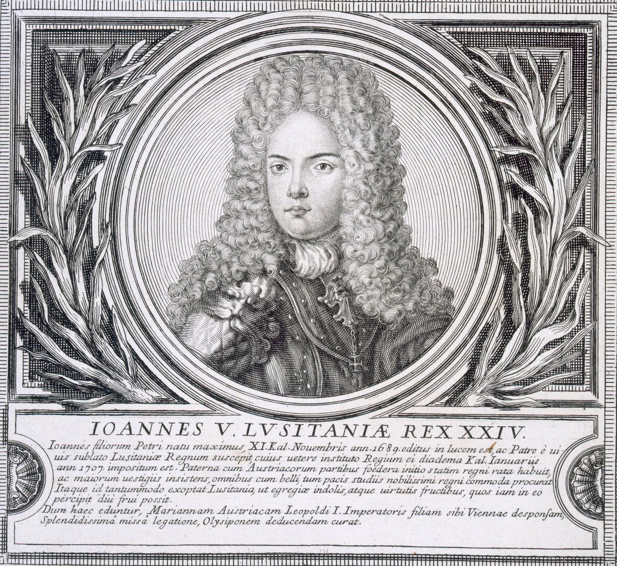 V. János portugál (litho) alkotó: Unbekannt