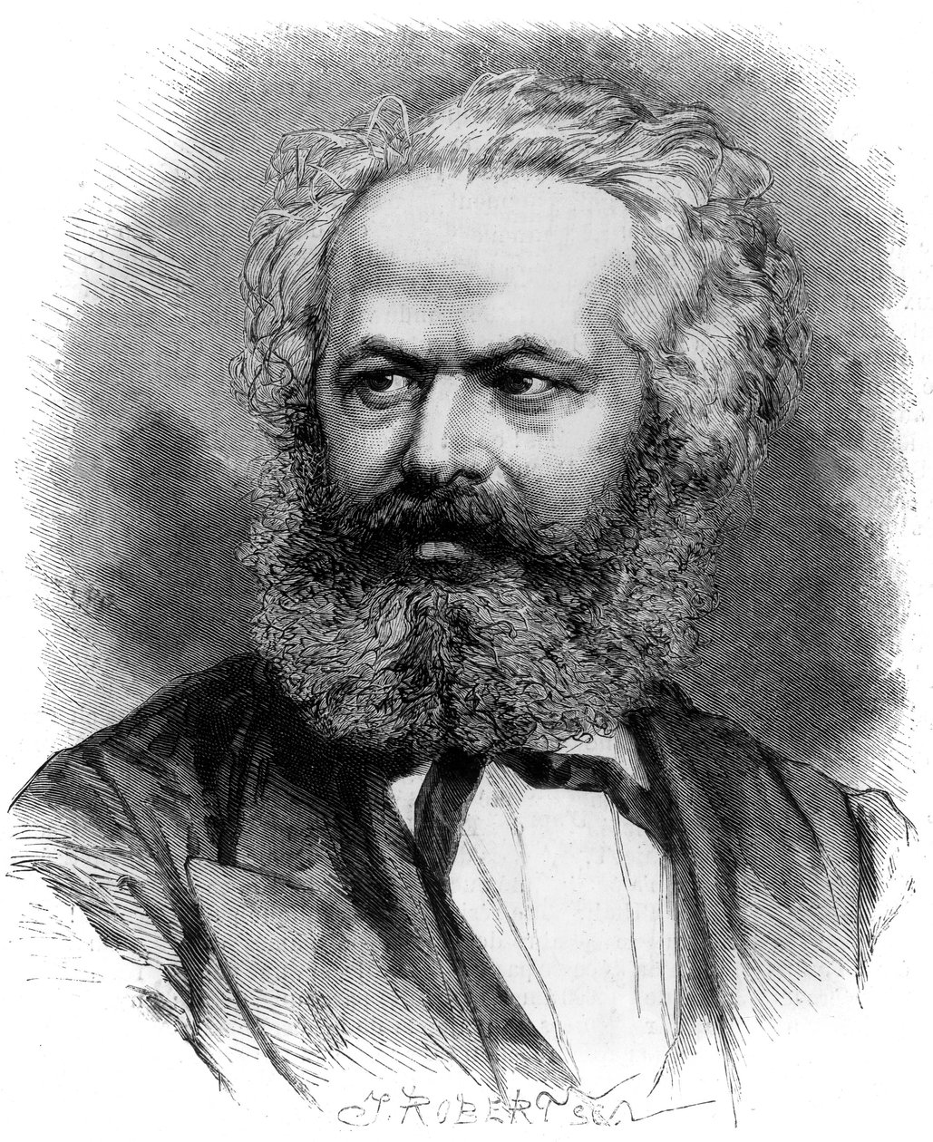 Karl Marx (metszet alkotó: Unknown