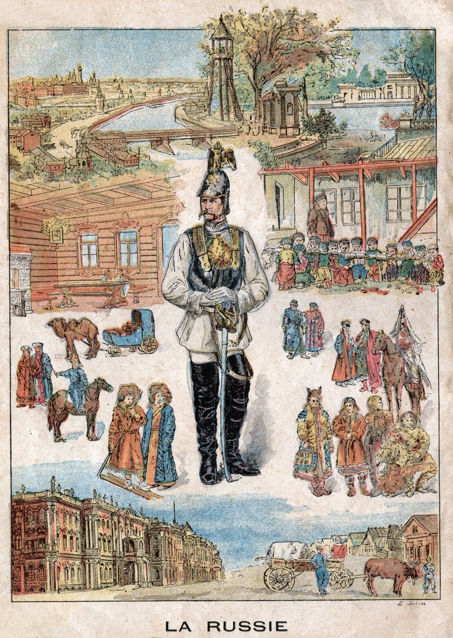 Oroszország. Az Oroszország. alkotó: Nicolas Liez