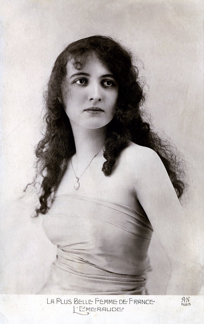 Miss France 1920 (képeslap) alkotó: Unbekannt
