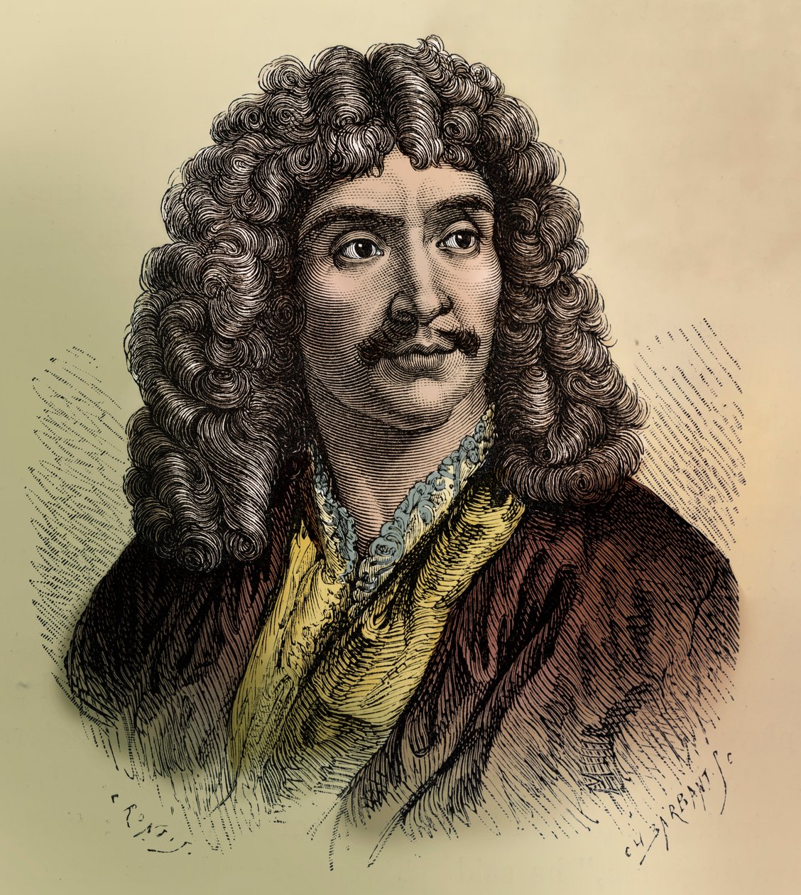 Moliere alkotó: Unbekannter Künstler