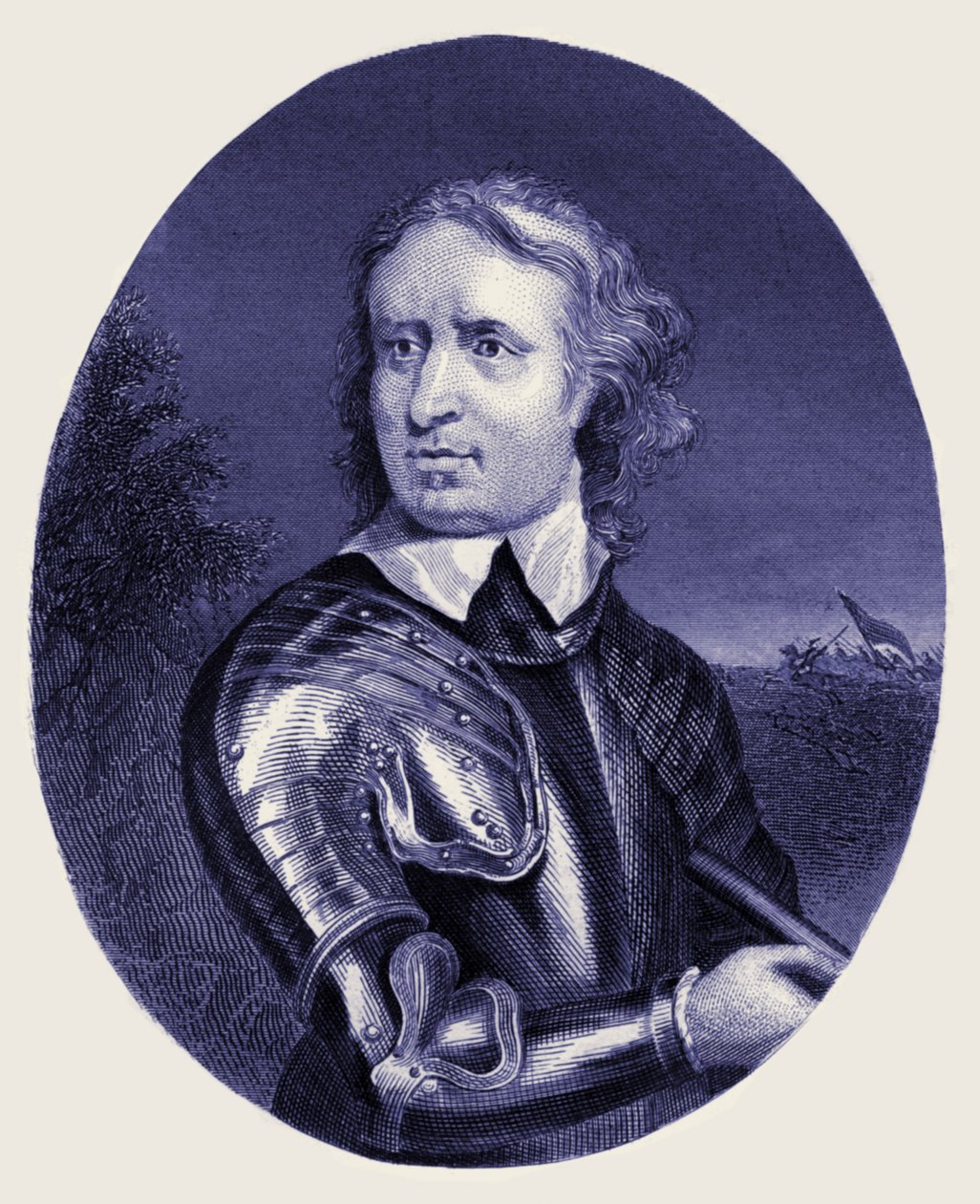 Oliver Cromwell alkotó: Unbekannter Künstler