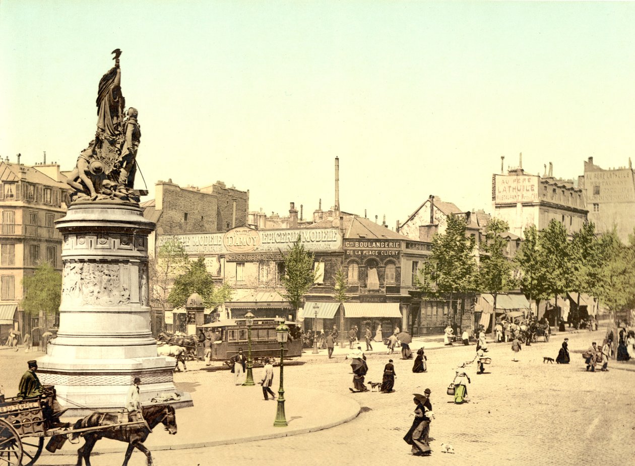Place Clichy Párizsban alkotó: Unbekannt