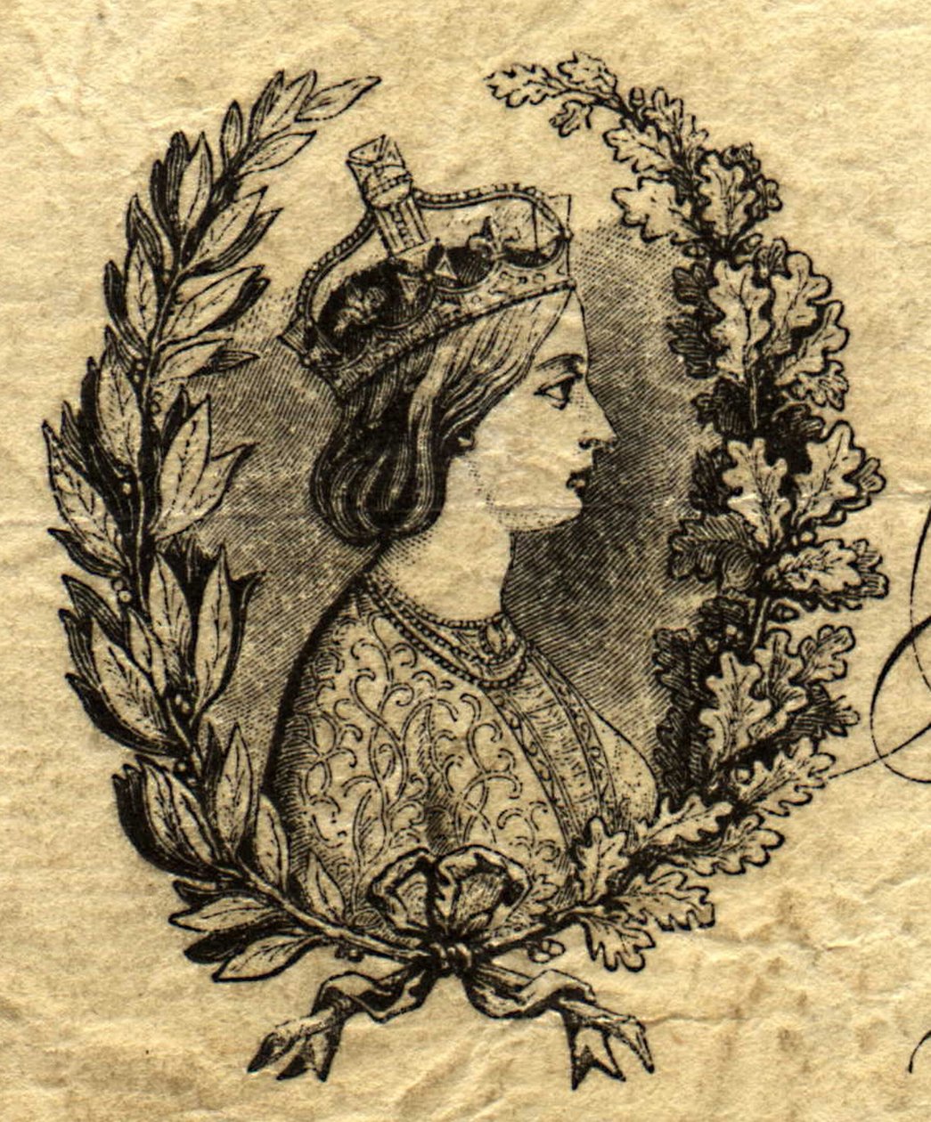 Viktória királynő 1840 -1901 (nyomtatás) alkotó: Unbekannter Künstler