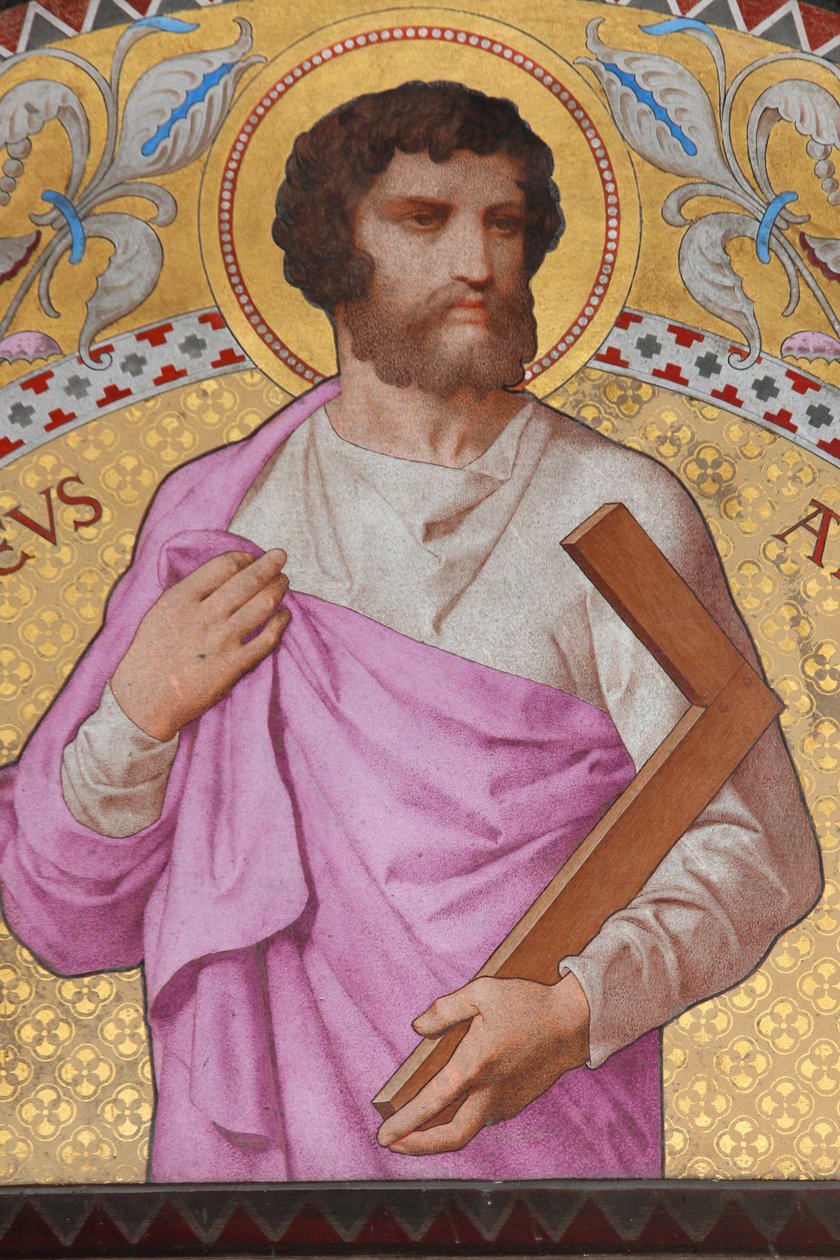 Saint-Thaddeus mozaik, Párizs, Franciaország alkotó: Unbekannt