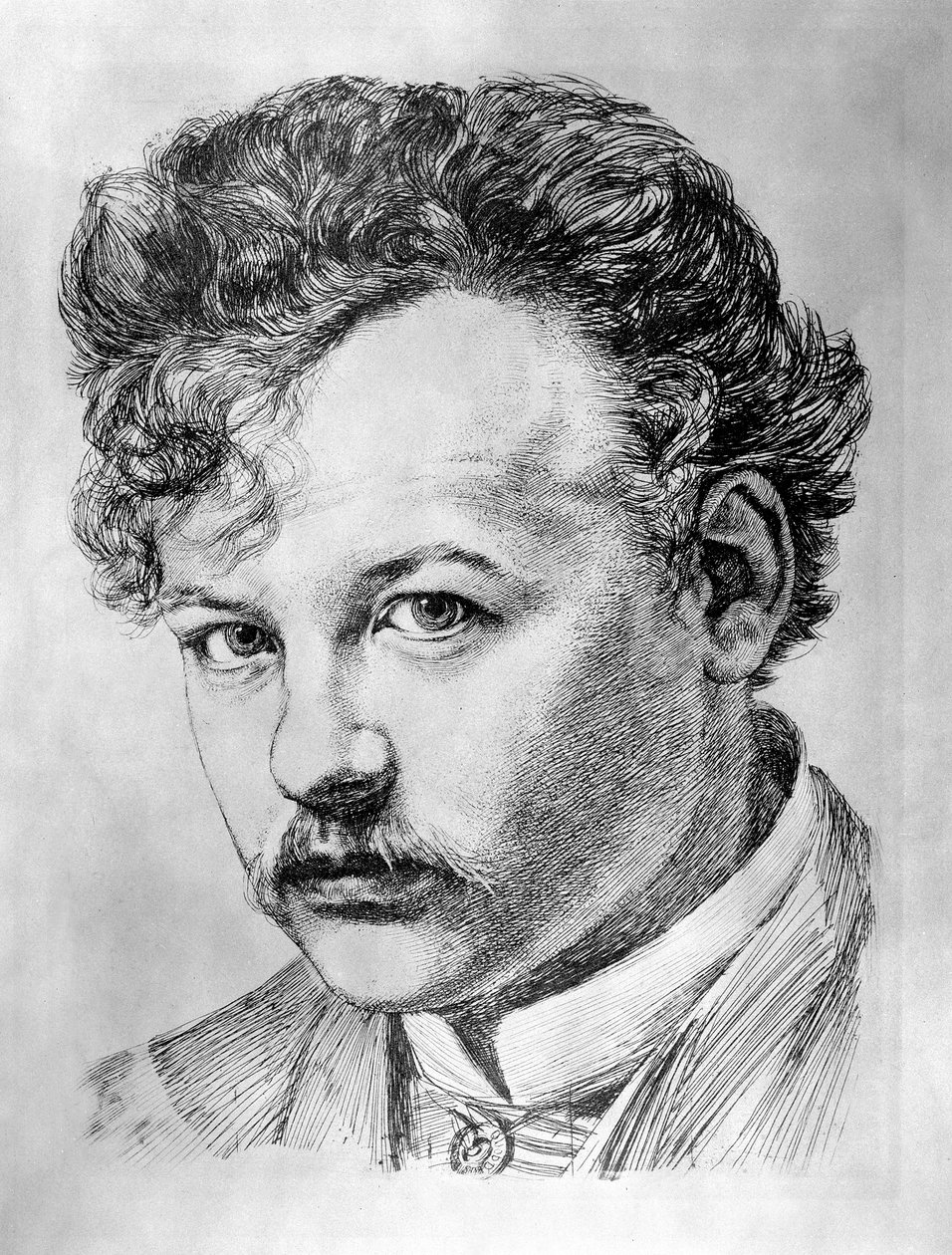 Svájc Art Karl Stauffer alkotó: Unbekannt