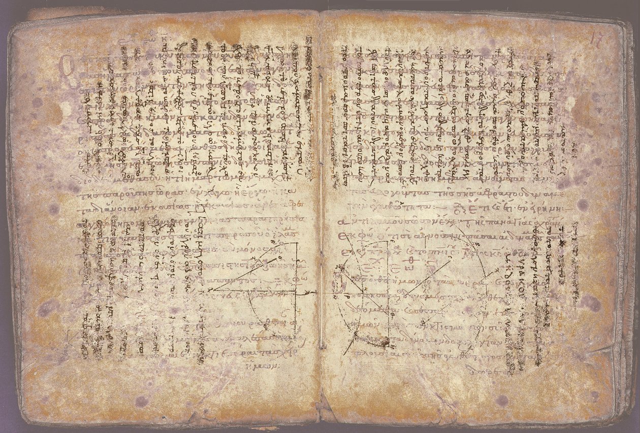 Arkhimédész Palimpszeszt alkotó: Unbekannt