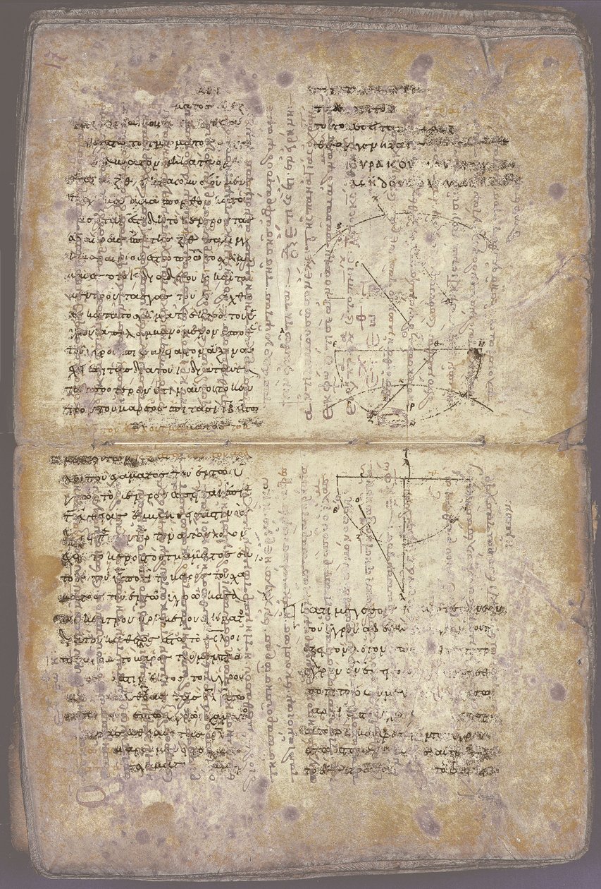 Arkhimédész Palimpszeszt alkotó: Unbekannt