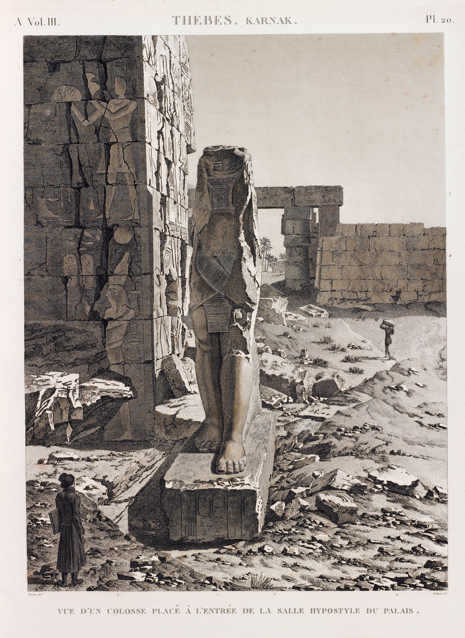 Thebes: Karnak alkotó: Unbekannt