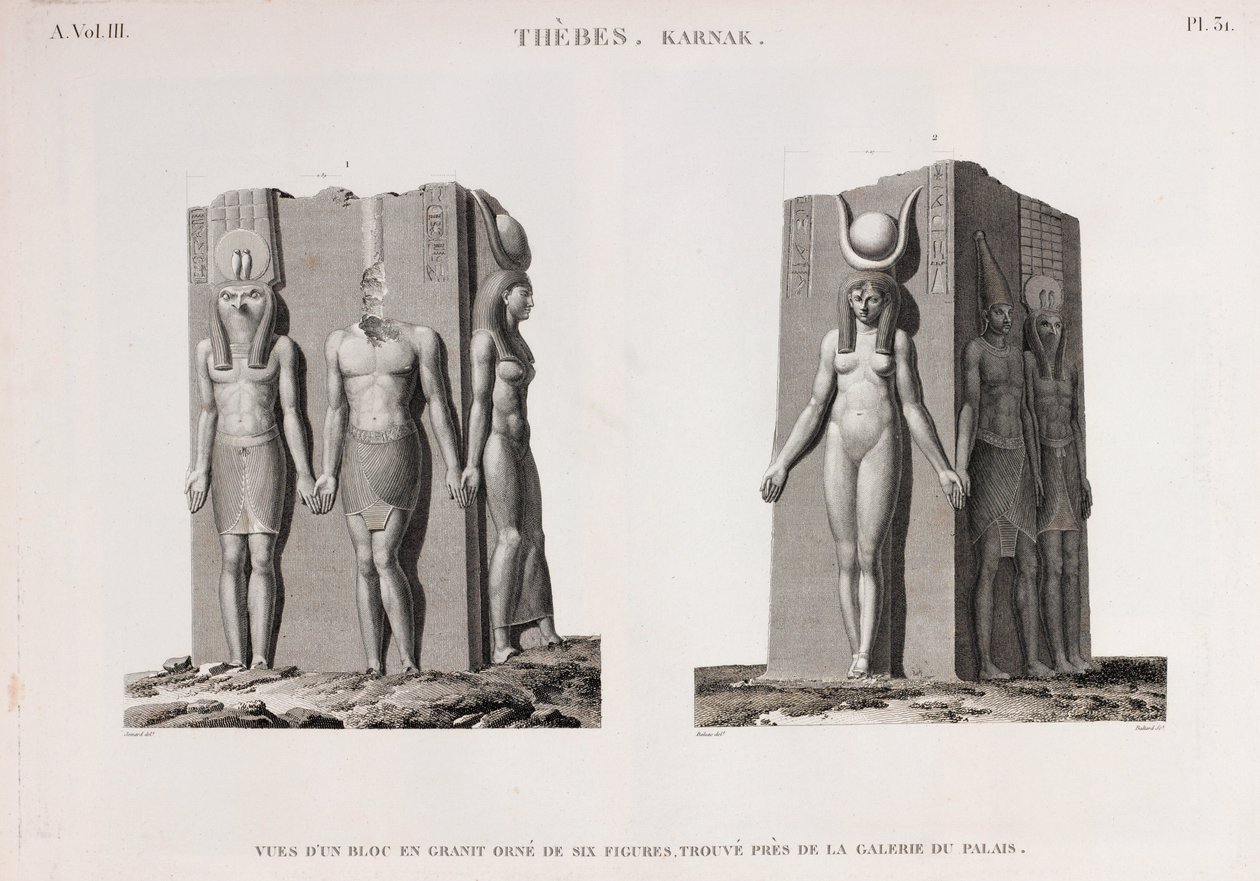 Thebes: Karnak alkotó: Unbekannt