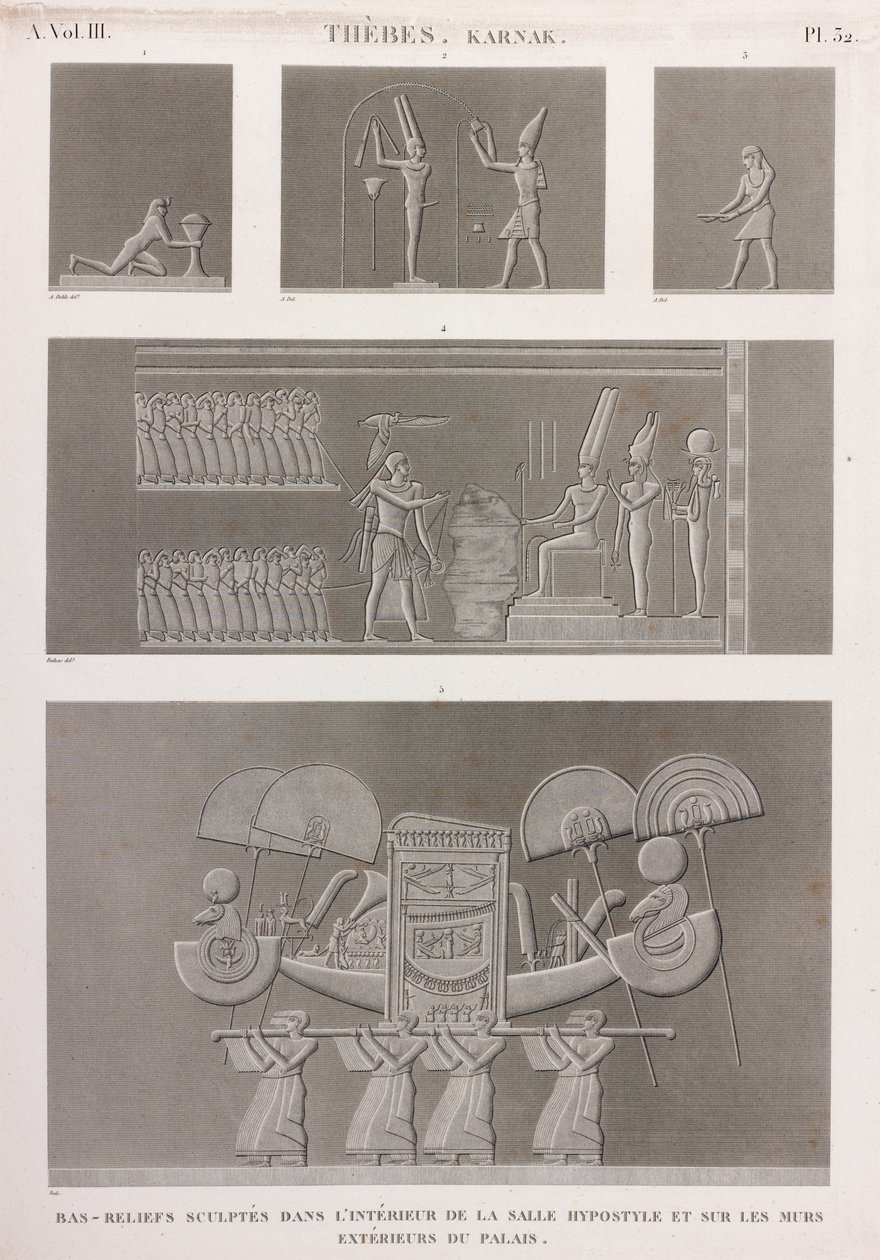 Thebes: Karnak alkotó: Unbekannt