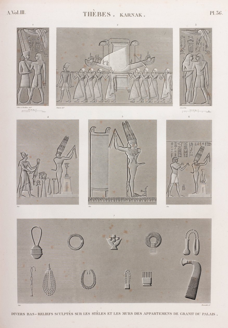Thebes, Karnak alkotó: Unbekannt