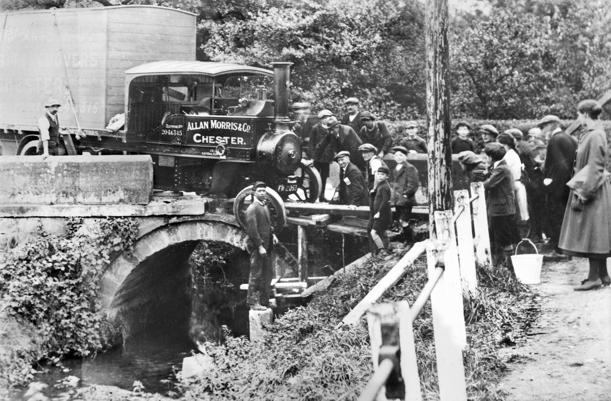 Egyesült Királyság: Steam Wagon Accident, Cheshire alkotó: Unbekannt