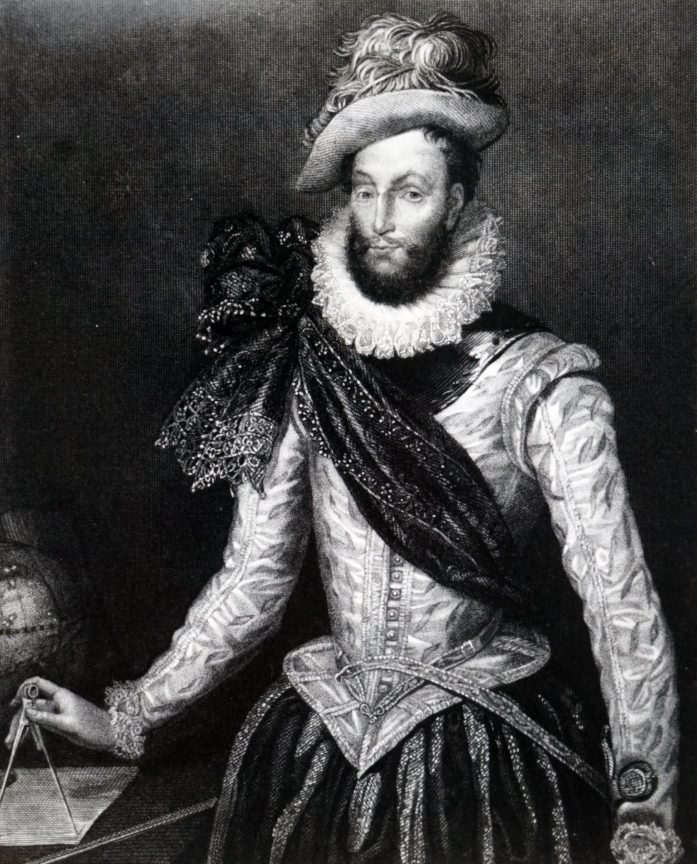 Walter Raleigh. alkotó: Unbekannt