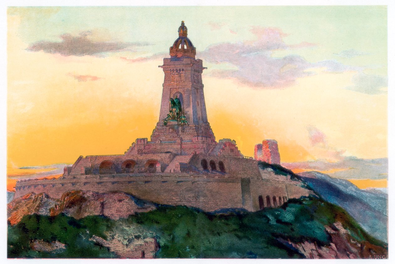 I. Vilmos császár emlékműve, 1897, 1900 alkotó: Unger