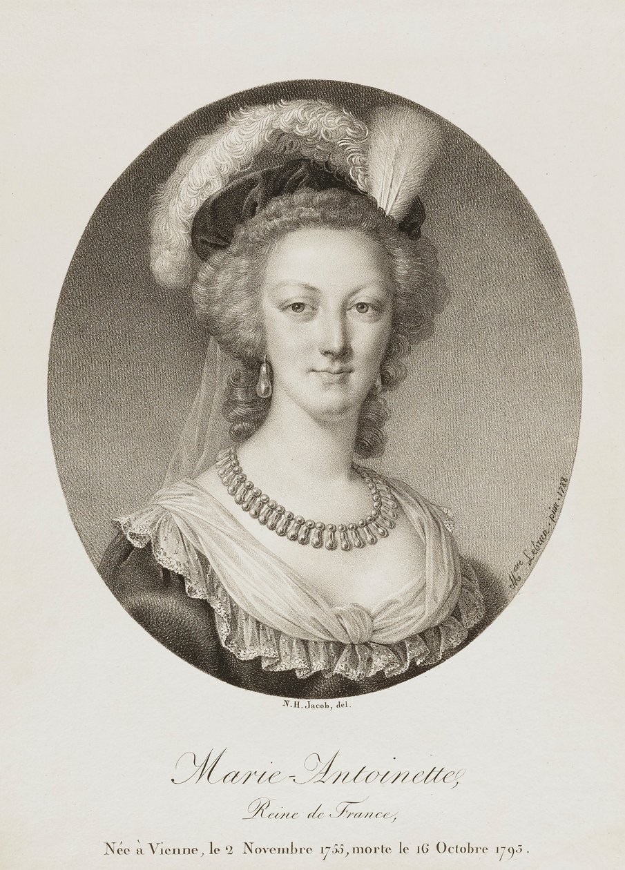 Marie Antoinette alkotó: Unidentified