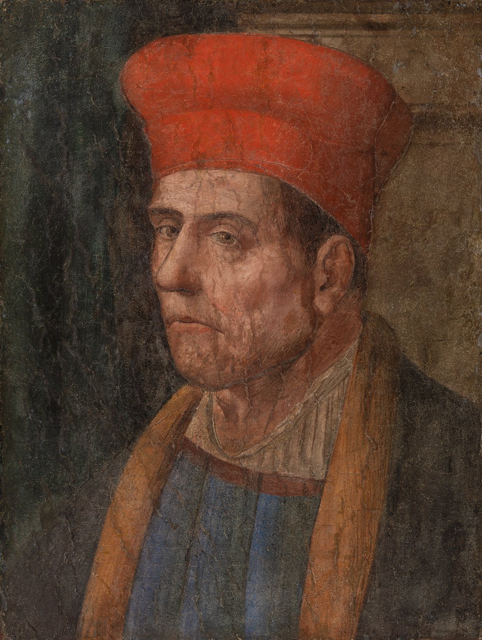 Egy férfi portréja alkotó: Unidentified artist, Bernardino Pinturicchio