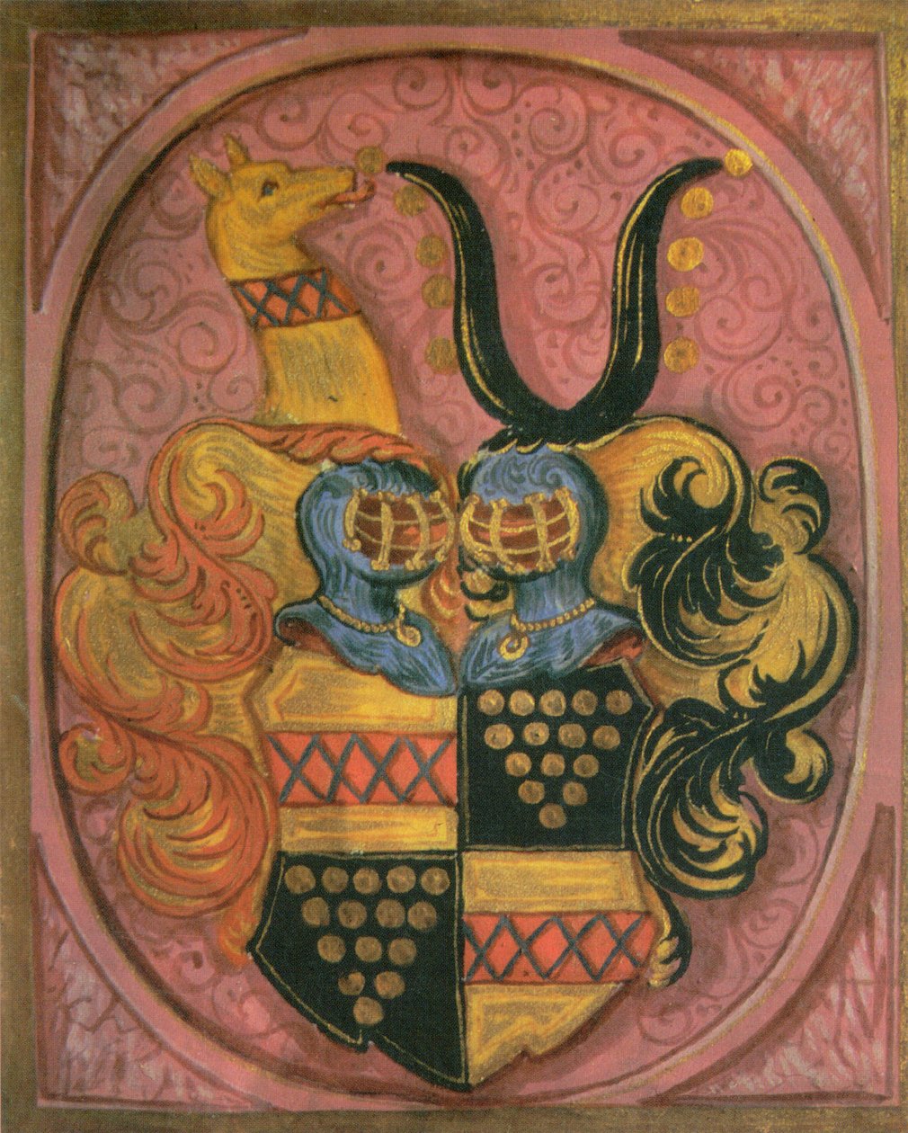 Nemes Johann Friedrich (von Bawir) von Franckenberg címere (1678) alkotó: Unknown