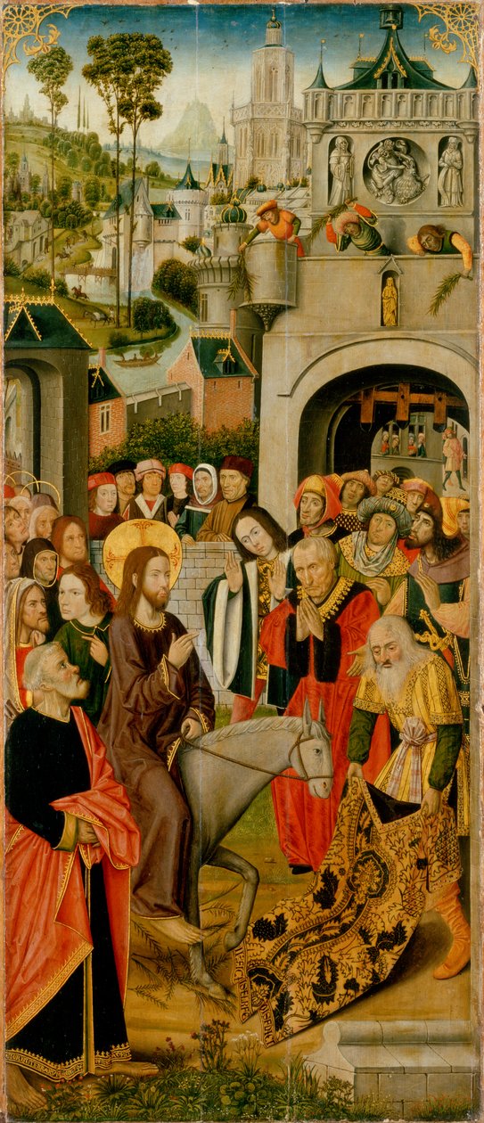 A belépés Jeruzsálembe alkotó: Unknown