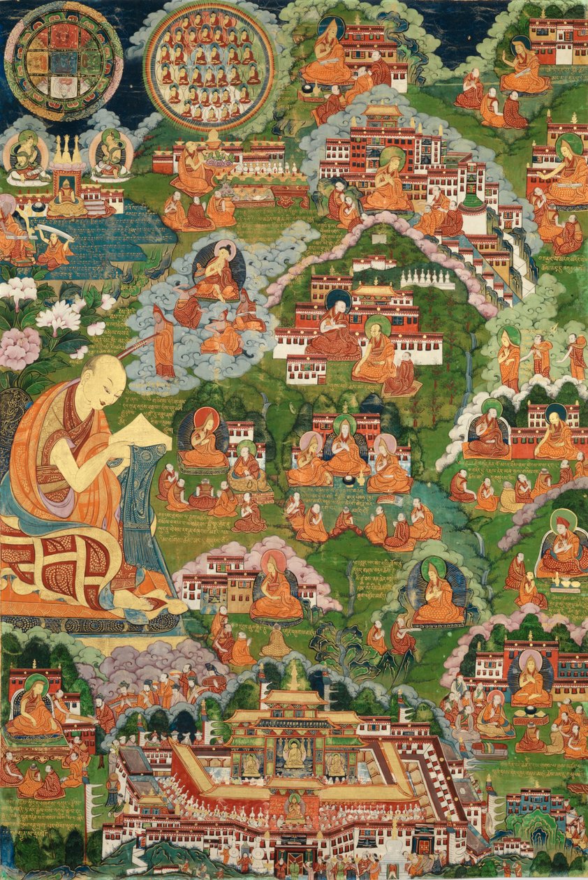 Tsongkhapa alkotó: Unknown