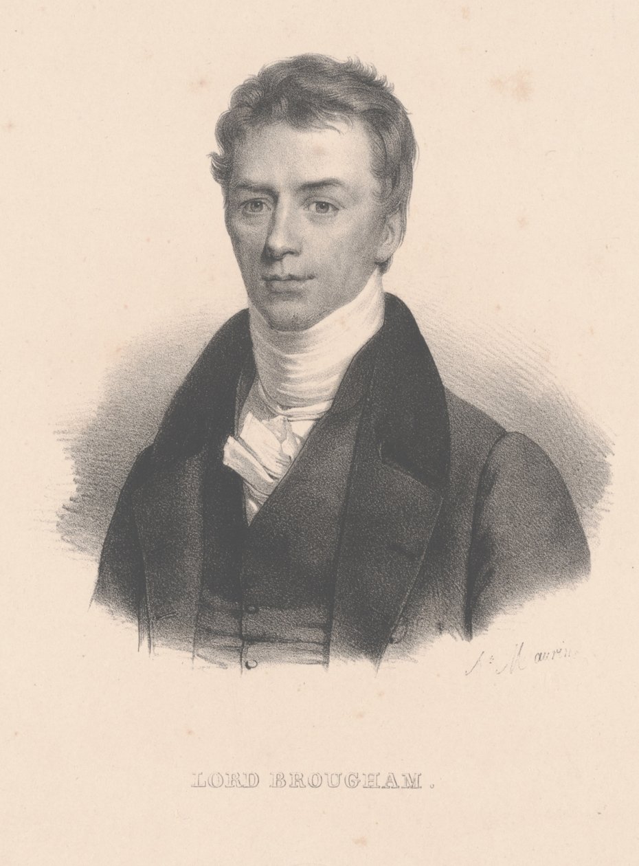 Lord Brougham alkotó: Unbekannt Unbekannt