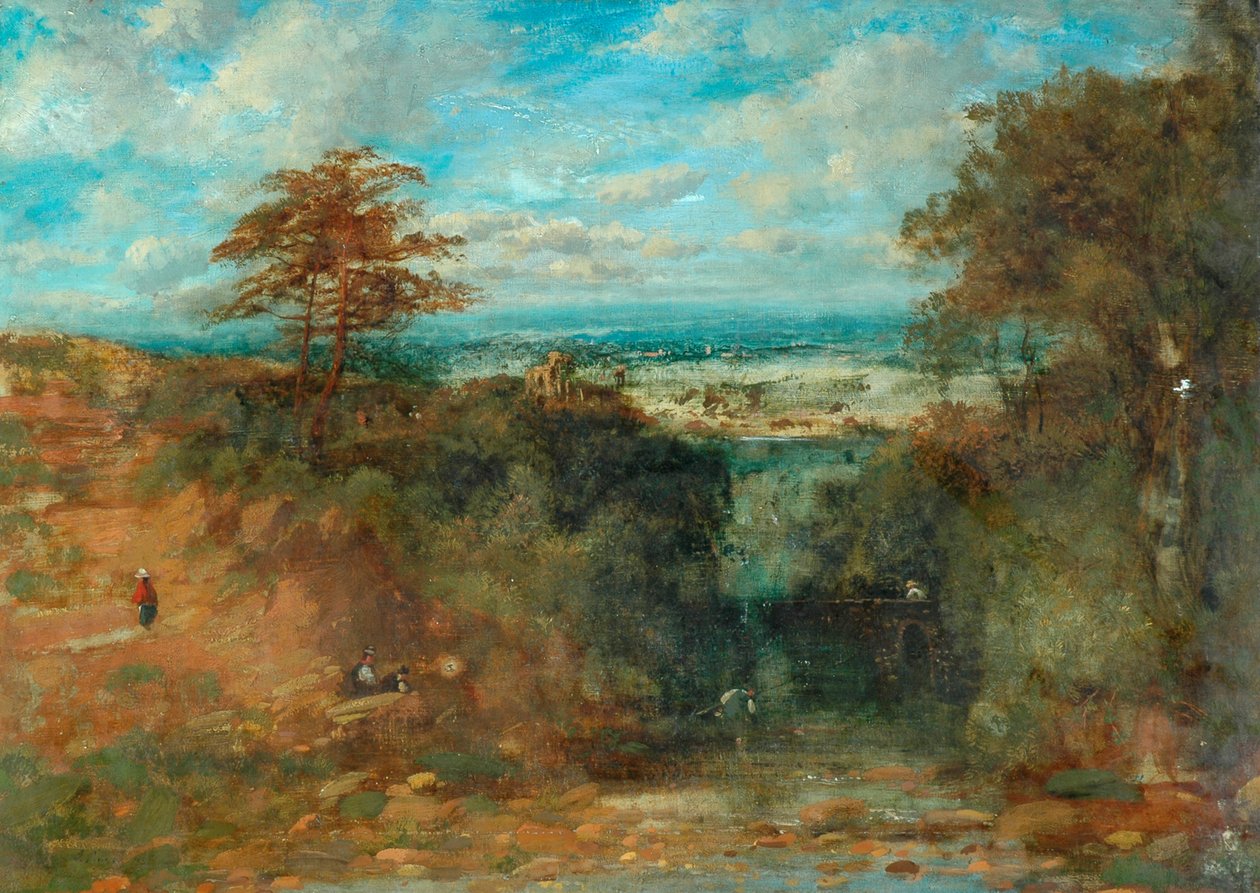 Vidéki jelenet, 1837 körül alkotó: Unknown