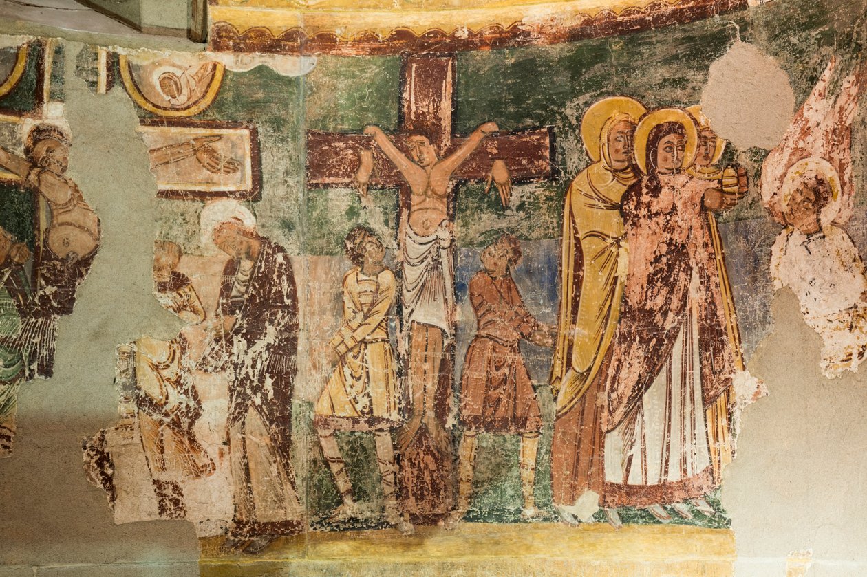 Jaca, Spanyolország. Román művészet. alkotó: Unknown