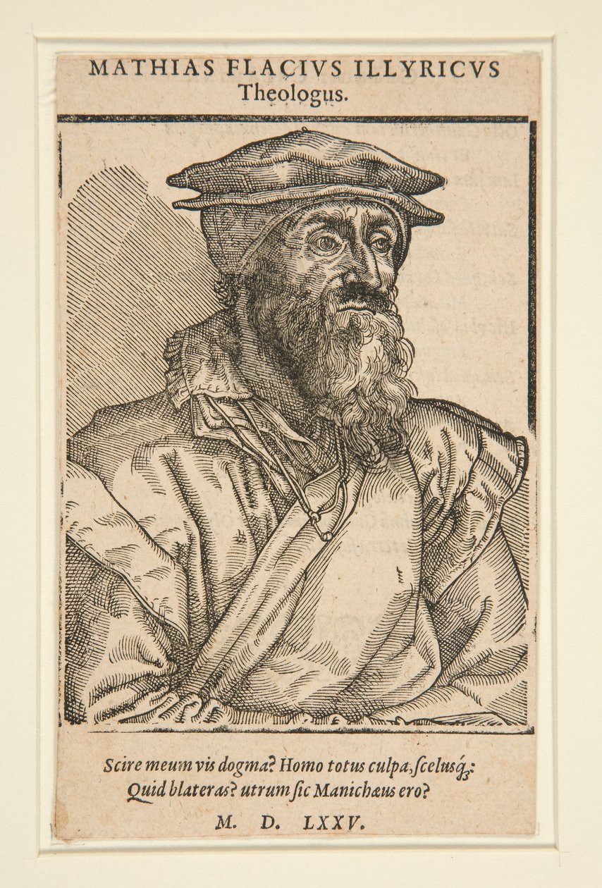 Mathias Flacius Illyricum teológus alkotó: Unknown