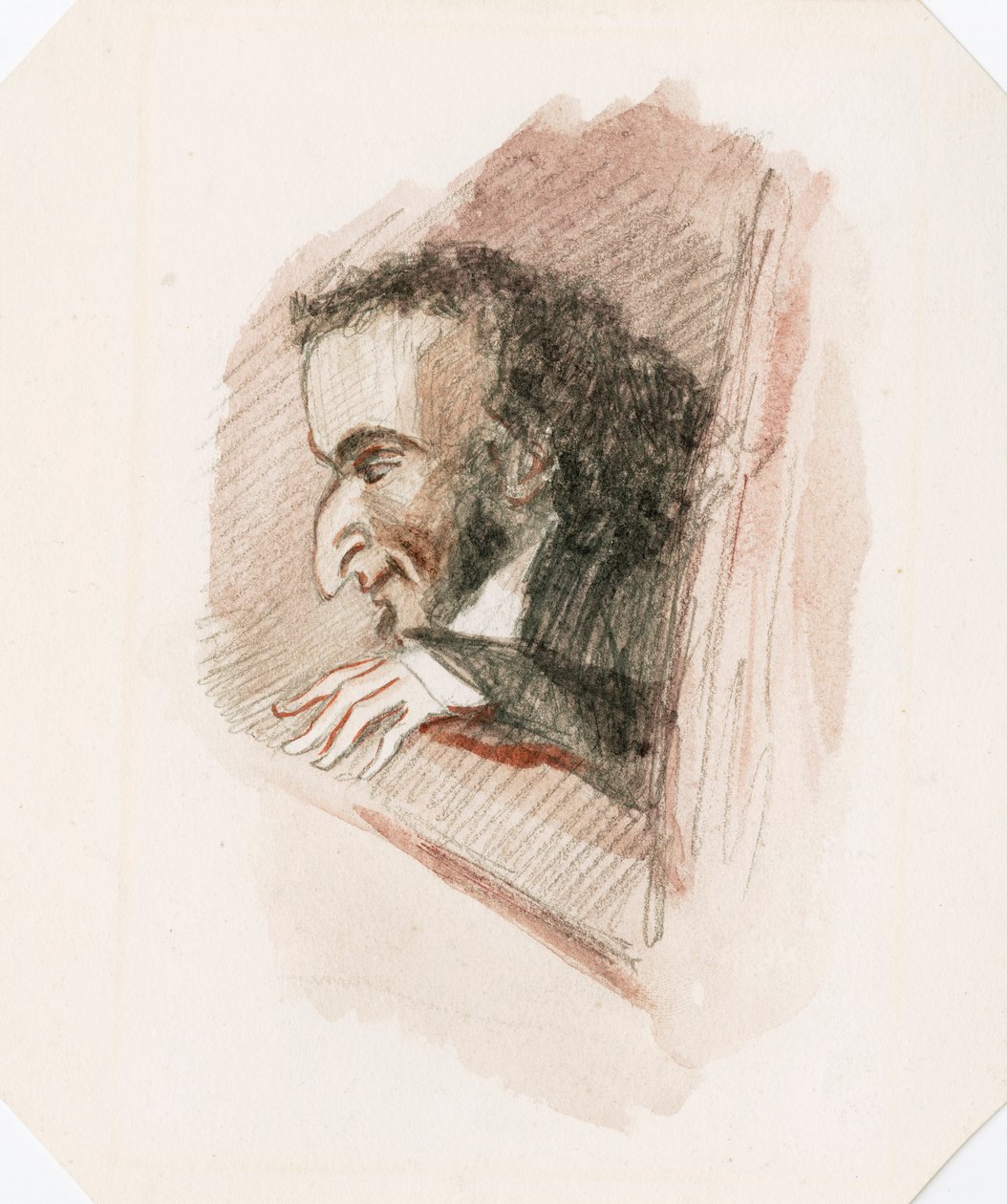 Niccolo Paganini - portré alkotó: Unknown