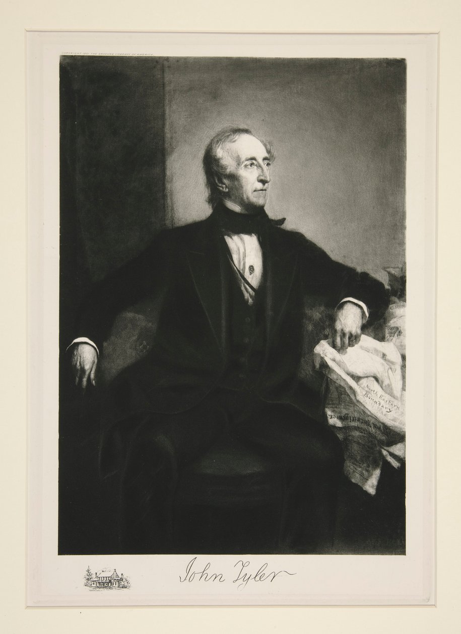 John Tyler portréja alkotó: Unknown