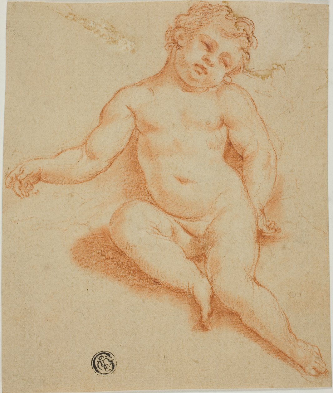 Ülő Putto alkotó: Unknown