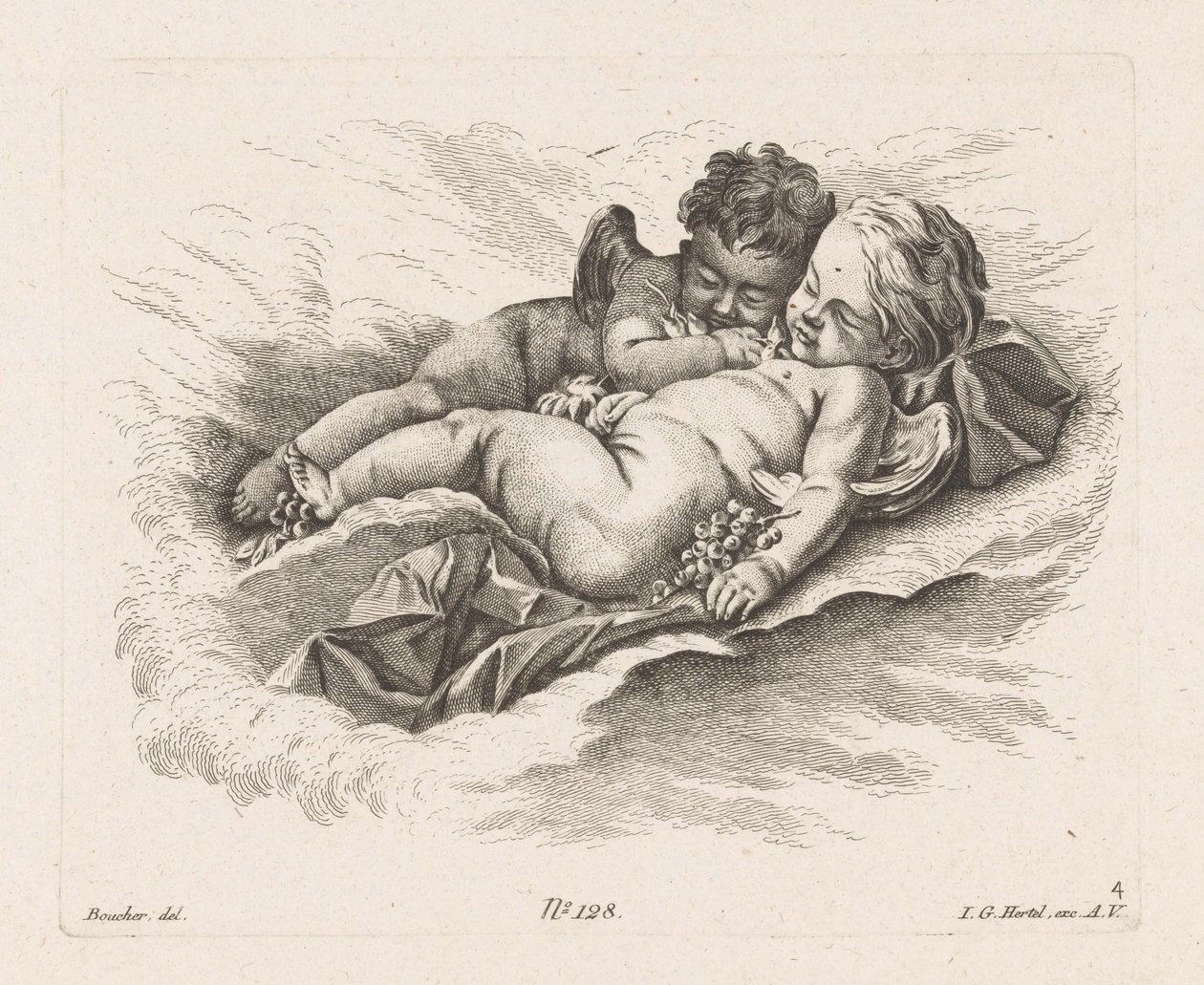 Slapende putti Putti (sorozat címe) alkotó: Unknown