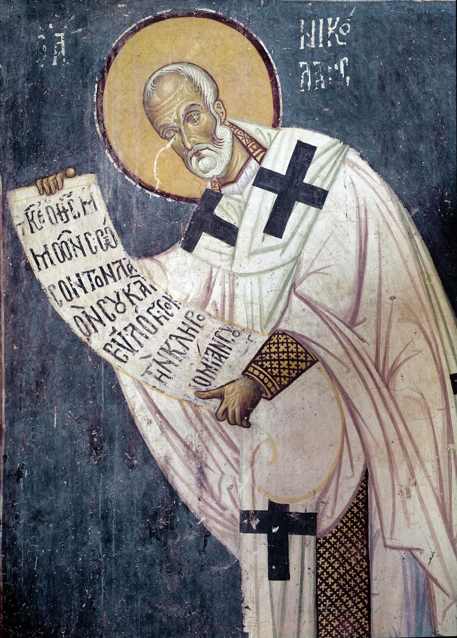 Egy apostol (freskó alkotó: Unknown artist