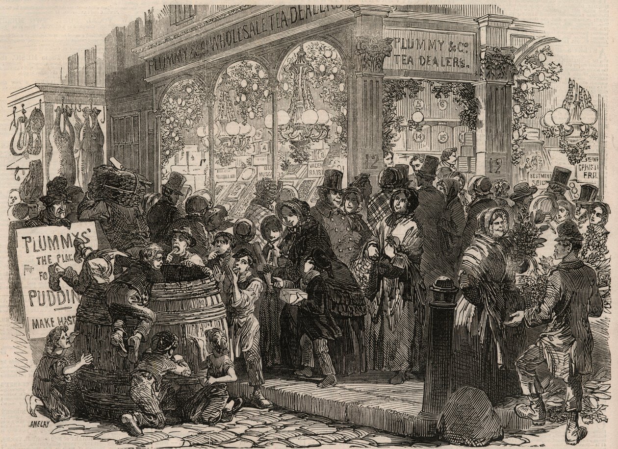 KARÁCSONYI VÁSÁRLÁS alkotó: Unknown artist