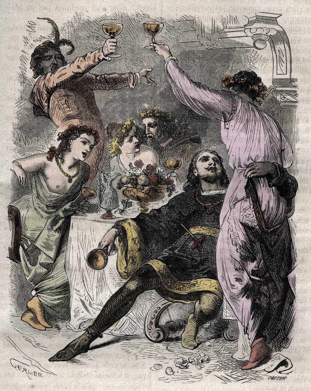 A Nesle-torony esete alkotó: Unknown artist