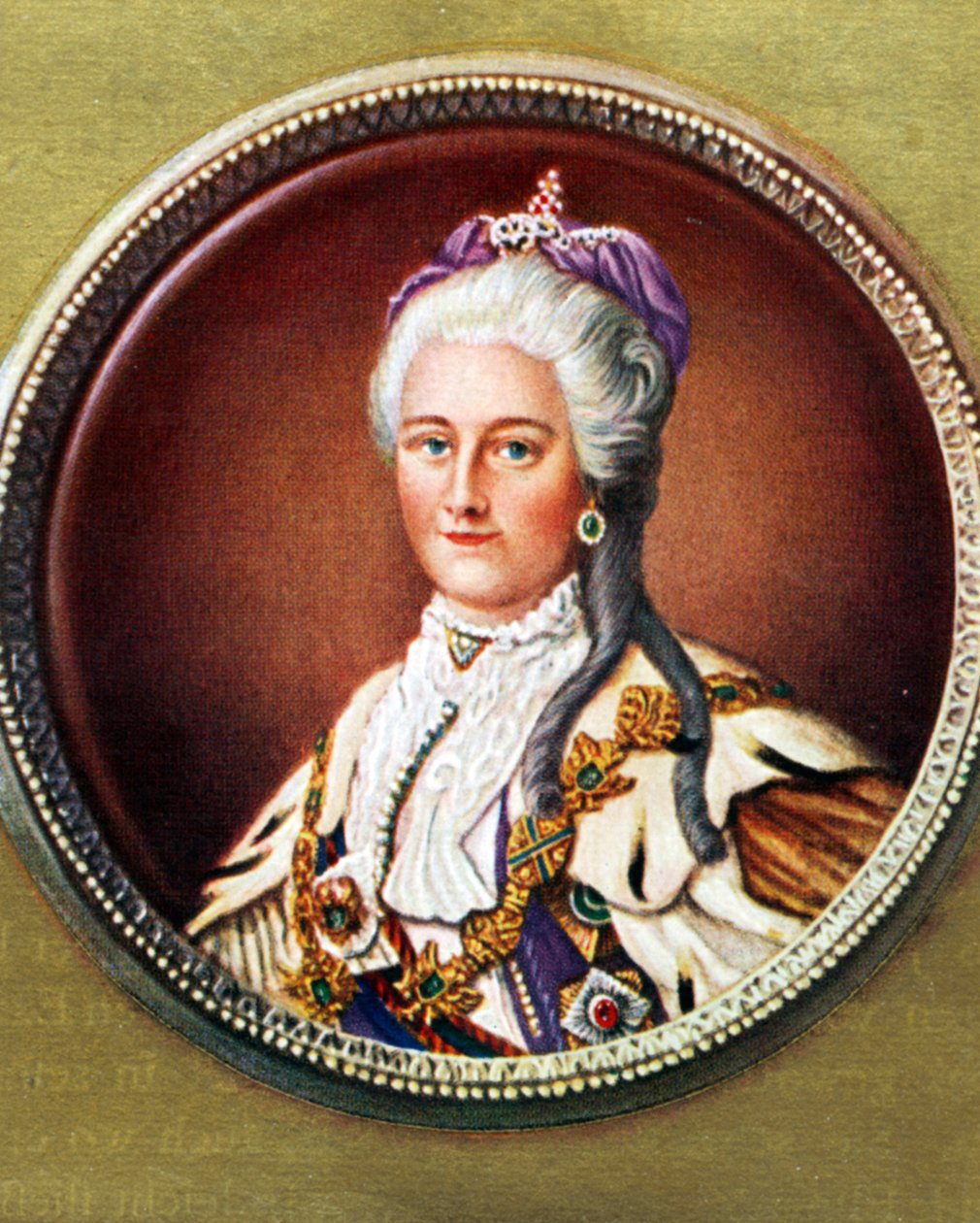 II. Katalin portréja alkotó: Unknown artist