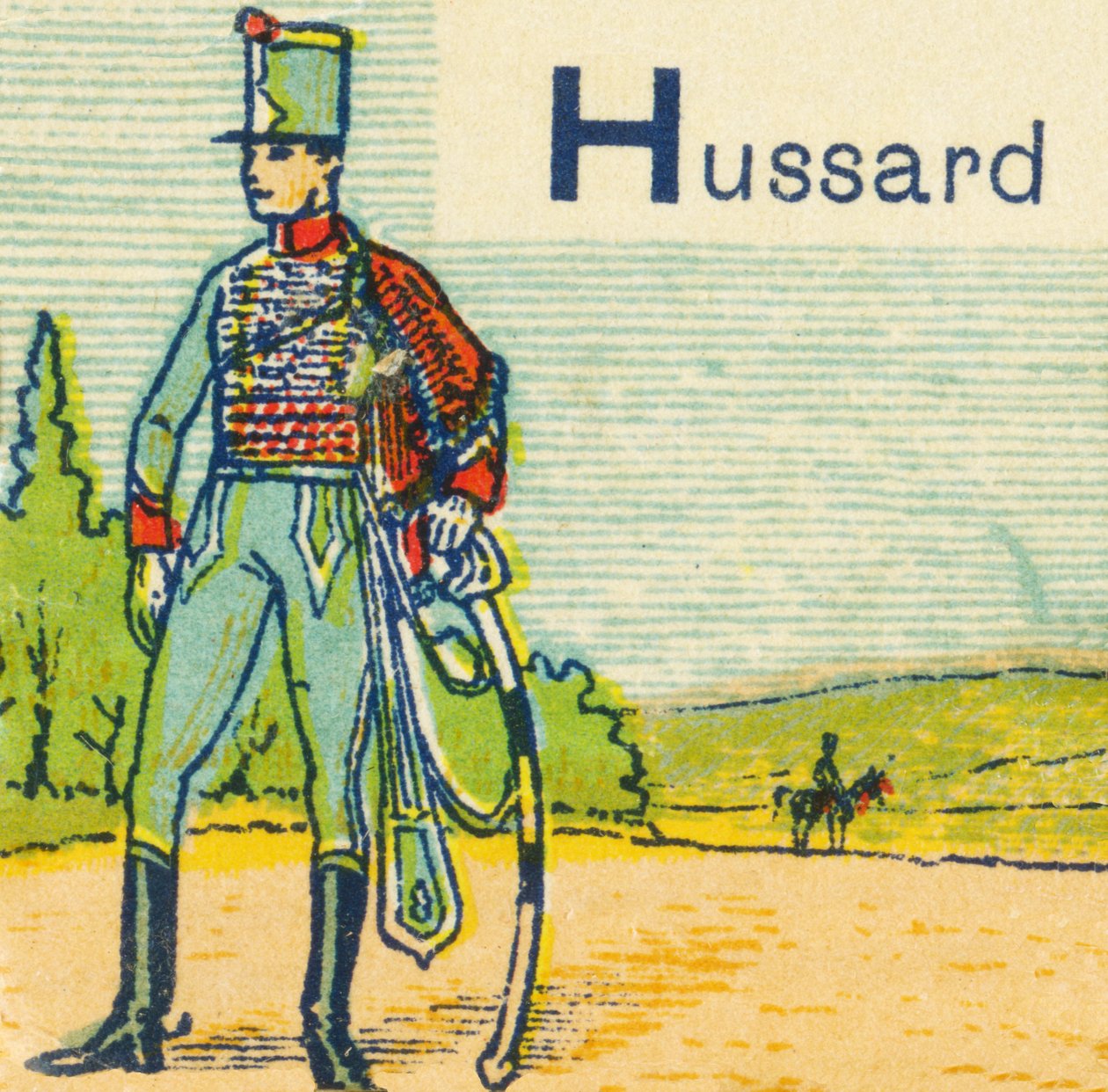 H mint Hussard alkotó: Unknown artist