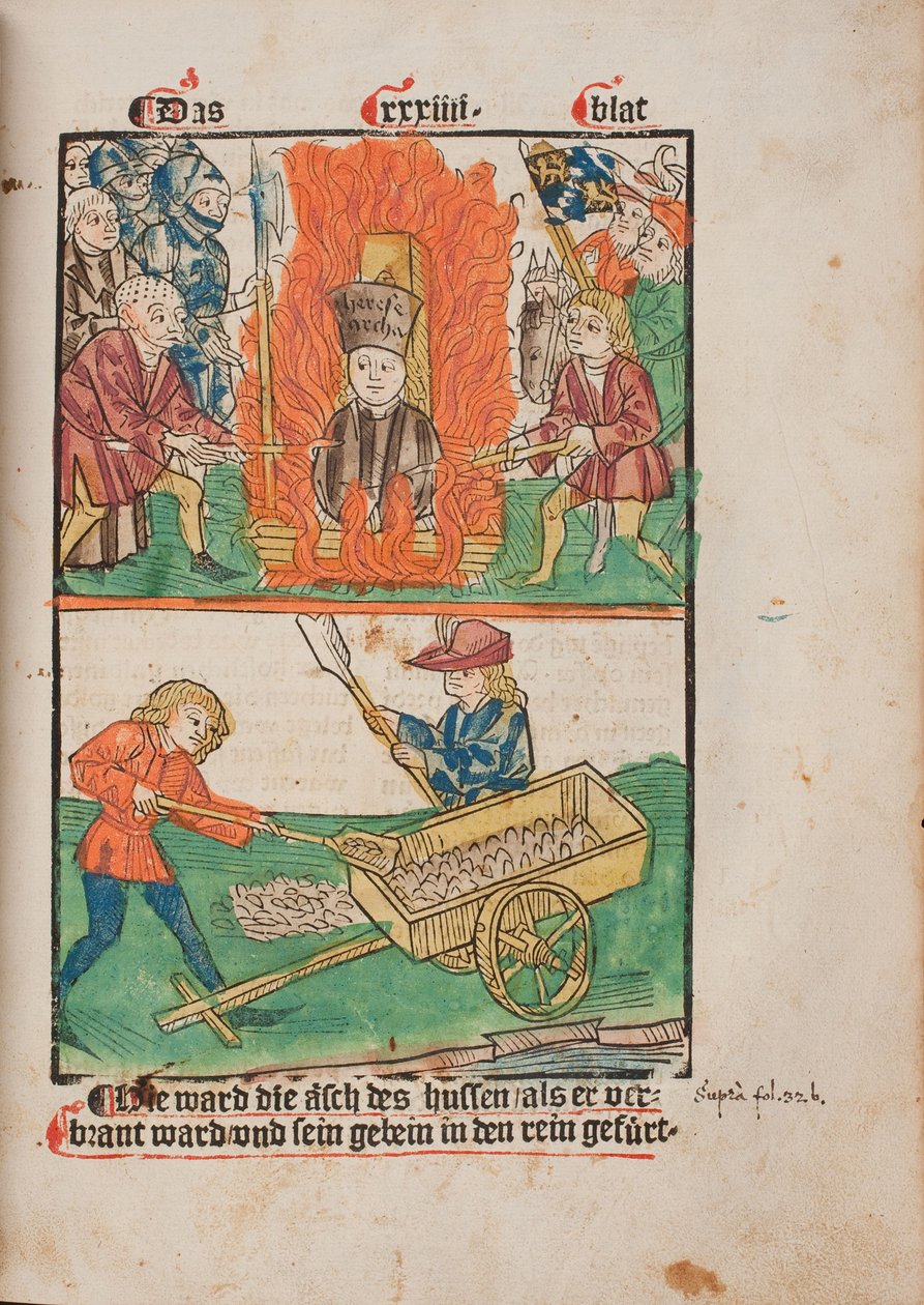 Jan Hus (vagy Jean Huss alkotó: Unknown artist