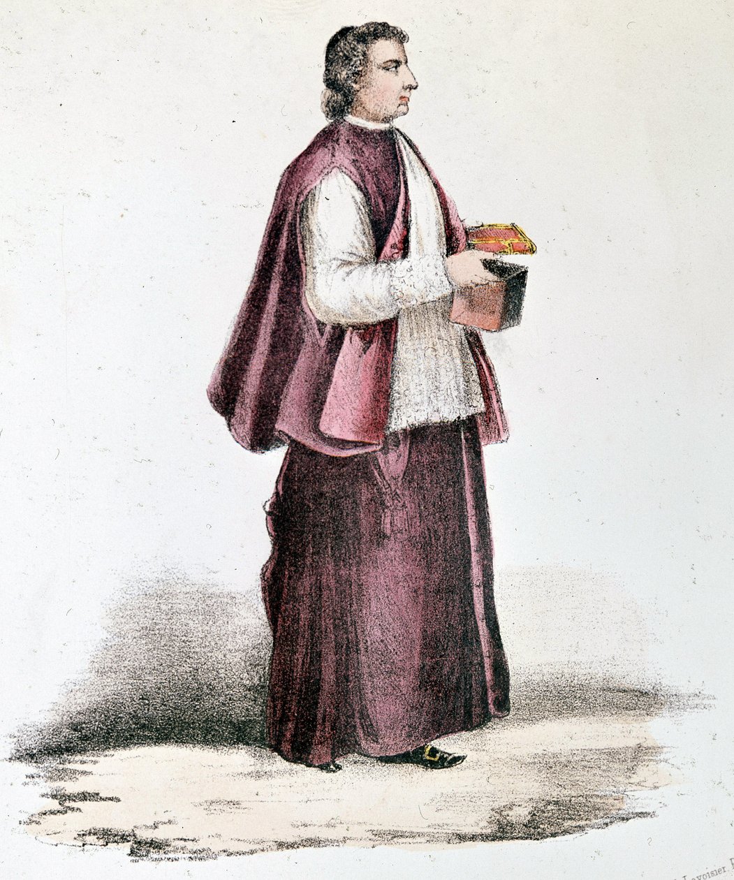 Kiskabát prelátus alkotó: Unknown artist