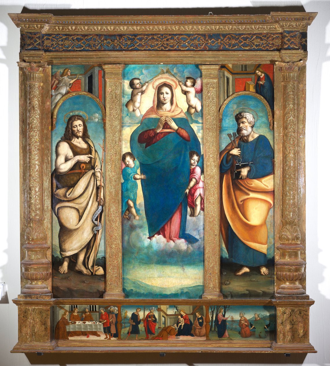A Madonna poliptichonja alkotó: Unknown artist