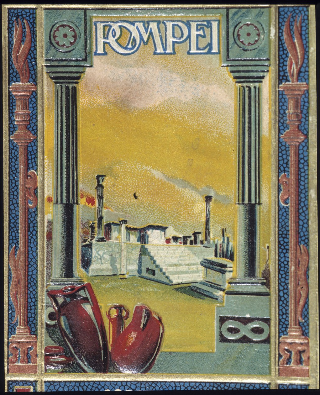 Pompeji. alkotó: Unknown artist