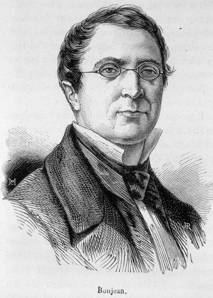 Bonjean portréja alkotó: Unknown artist