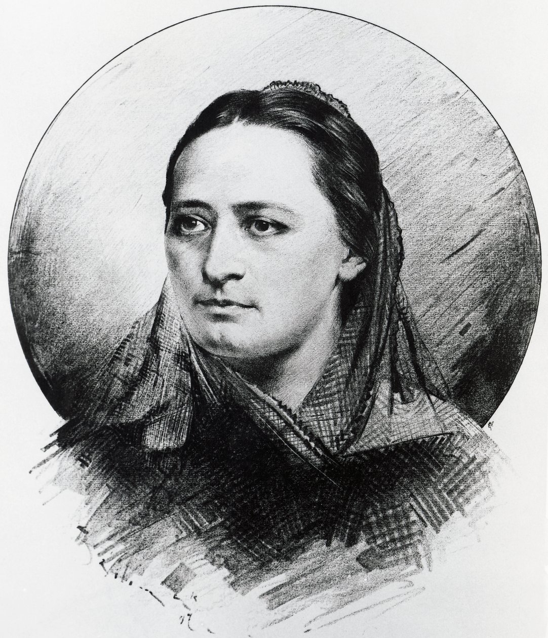 Bozena Nemcova portréja alkotó: Unknown artist
