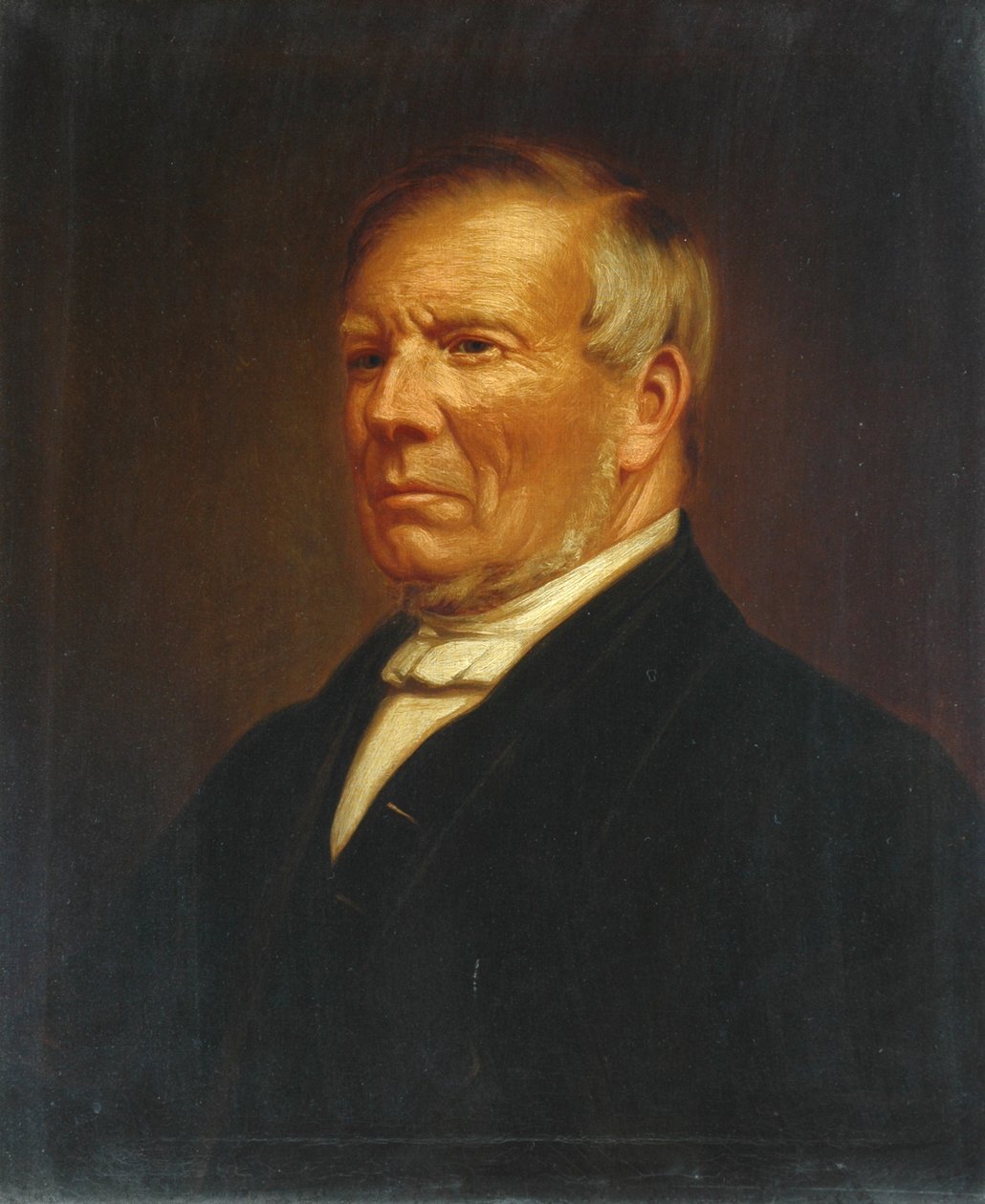 Joshua Dodgson portréja, 1855 körül alkotó: Unknown